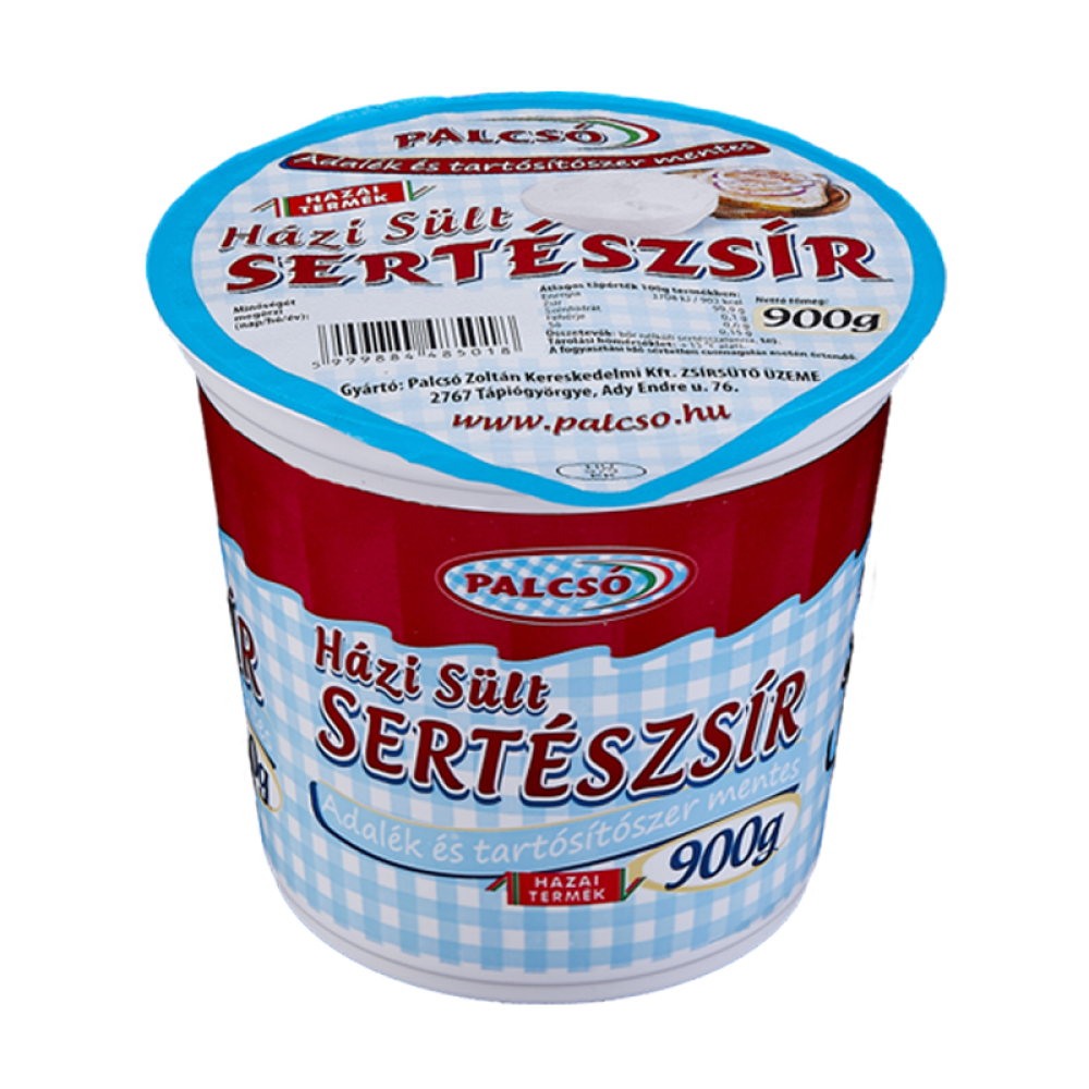 Sertés zsír házi 900 g PALCSÓ/ZÁDOR