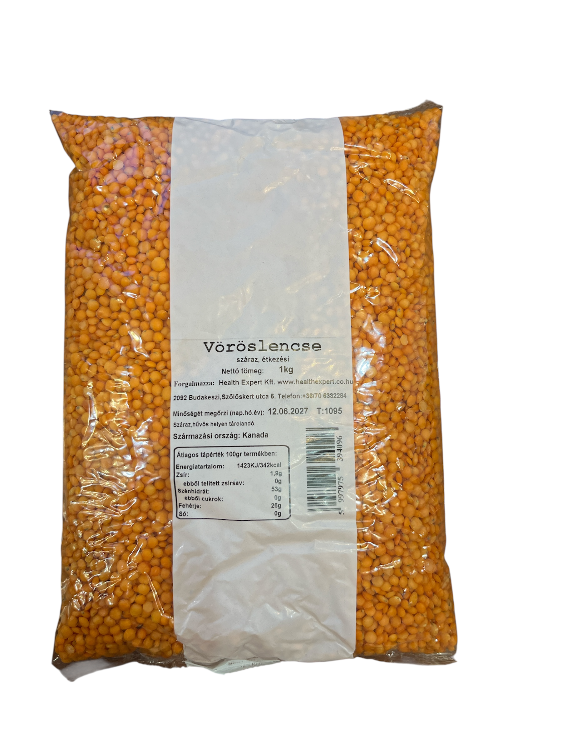 Lencse vörös 1 kg