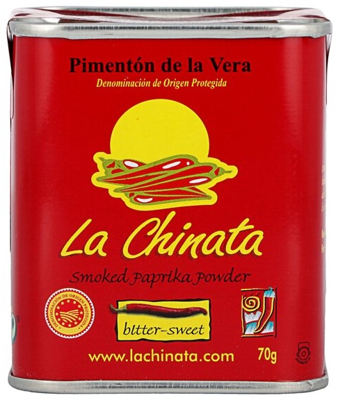 Fűszerpaprika keserédes füstölt La Chinata 70 g