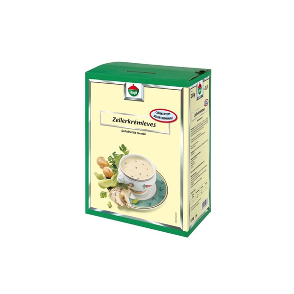 Zellerkrémleves 2 kg csökkentett sótartalmú HÜGLI
