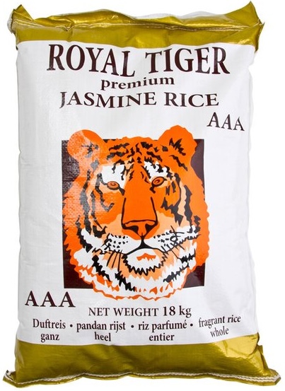 Royal Tiger jázmin rizs 18 kg