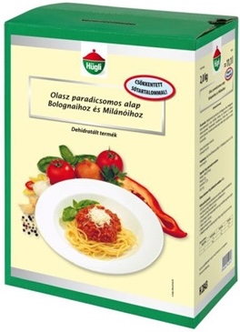 Olasz paradicsomos alap csökkentett só 2 kg HÜGLI