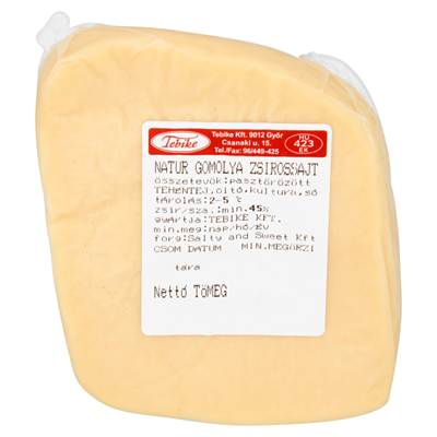 Gomolya natúr /kg TEBIKE