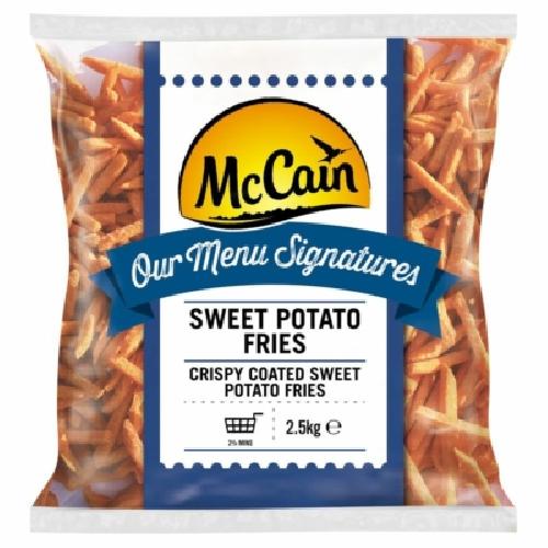 Édesburgonya hasáb 2,5 kg McCain mirelit