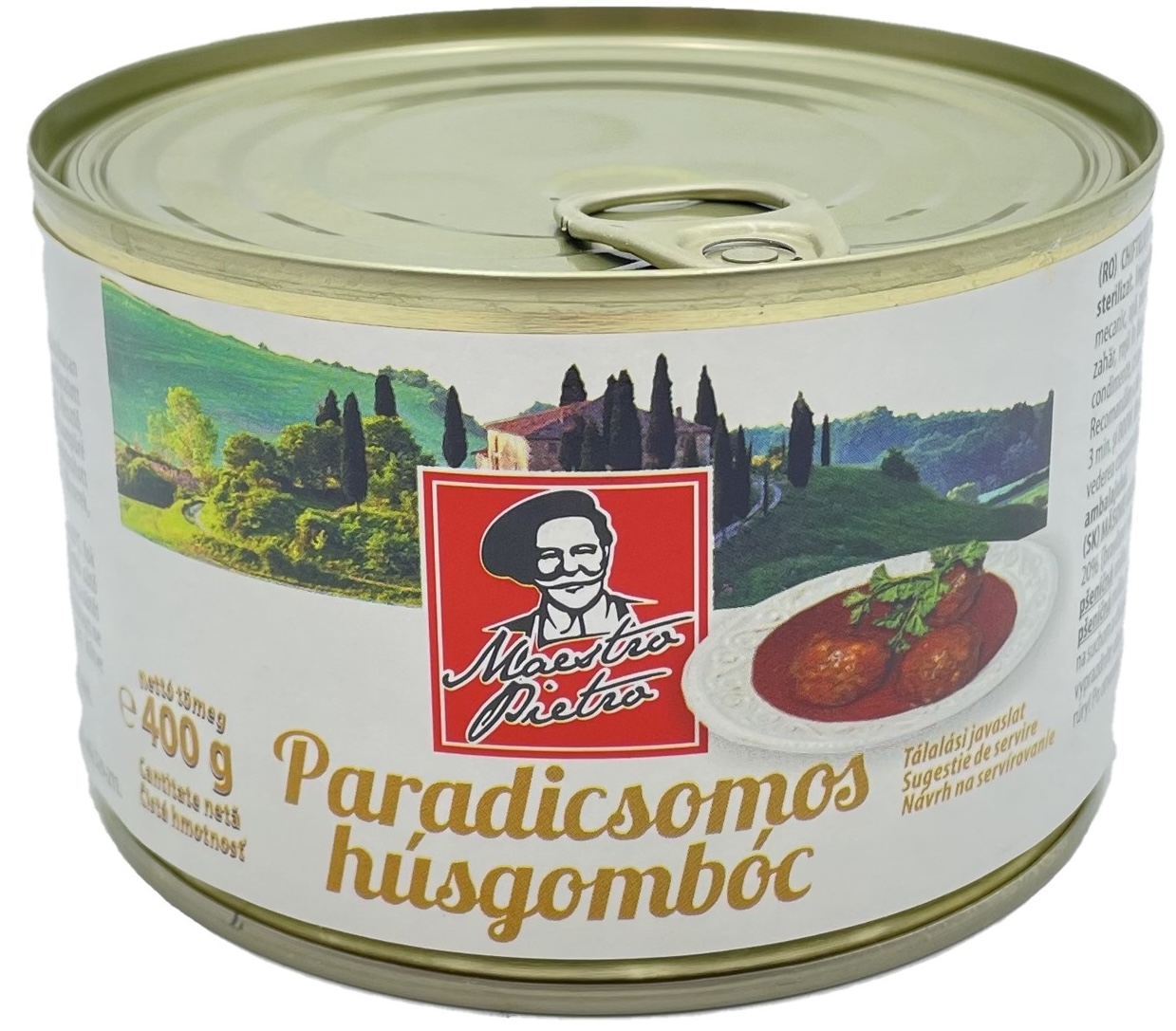 Húsgombóc paradicsom mártásban 400 g MAESTRO PIETRO