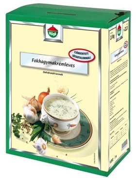Fokhagyma krémleves csökkentett sótartalmú 2 kg HÜGLI