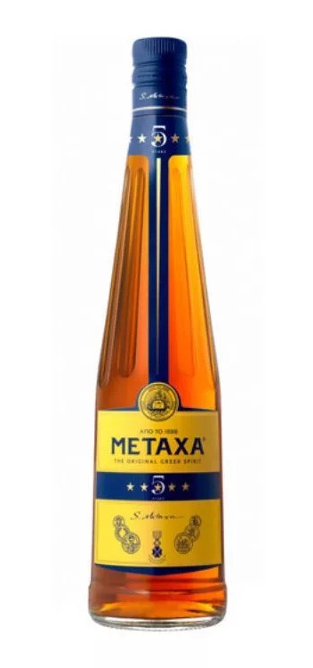 CO Metaxa Konyak 5* 0.7L 38%