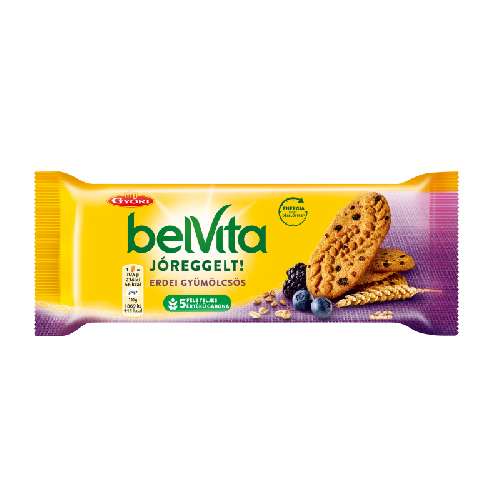 Keksz Jó Reggelt 50 g Erdei gyümölcsös (40 db/#) GYŐRI
