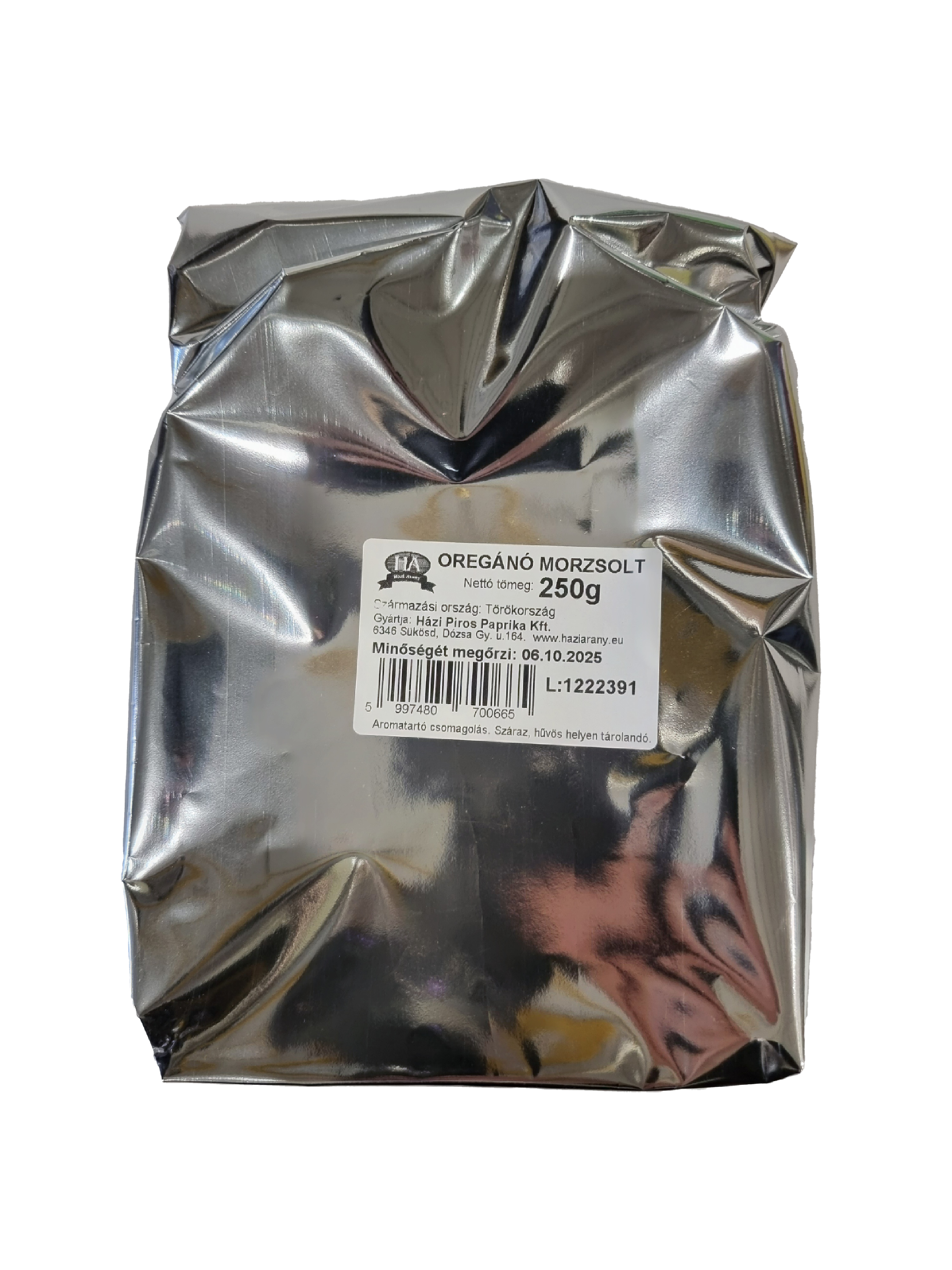 Oregano morzsolt 250 g SPICEMARKET