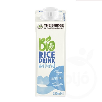 Rizsital Natúr 250 ml (10 db/#) BRIDGE BIO